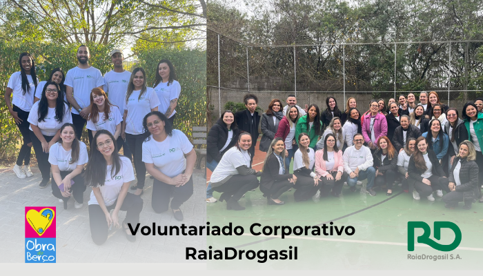 V e VI Ação Voluntariado Corporativo – Raia Drogasil